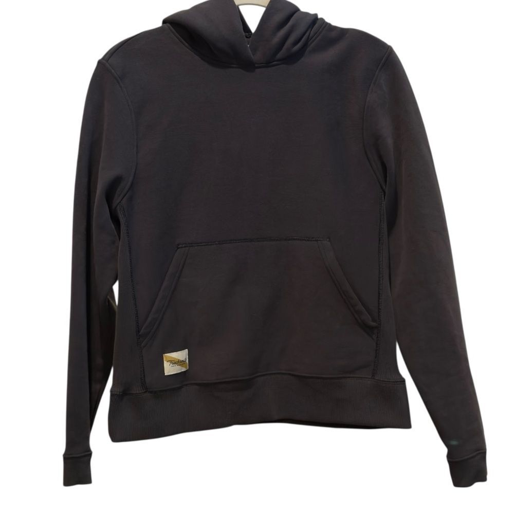 Tracksmith Trackhouse Black Pullover Long Sleeve Sweatshirt. Small. NWOT.